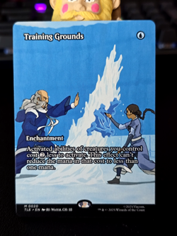 MTG: Avatar the Last Airbender Eternal (TLE) 0020 - Training Grounds - Full Art - Image 1
