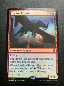 Leyline Tyrant Zendikar Rising Foil - Image 1