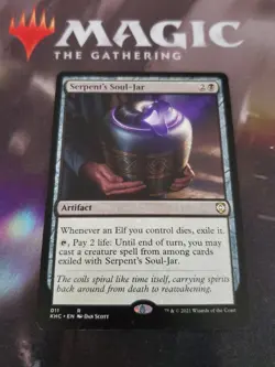 MTG. 2x Serpent's Soul-Jar. Commander: Kaldheim. Pack Fresh - Image 1