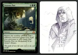 ***FOIL Seasons Past Altered Signed Artist Proof*** MTG Shadows over Innistrad - Image 1