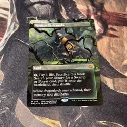 Verdant Catacombs X1 Mtg Tarkir Dragonstorm Nm Borderless Special Guest - Image 1