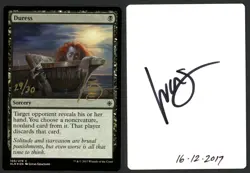 ***FOIL Duress Signed Artist Proof*** MTG Ixalan Lucas Graciano Kid Icarus - Image 1