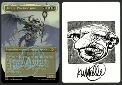 ***FOIL Borderless Atraxa, Praetors' Voice Altered Signed Artist Proof*** 2XM - Image 1