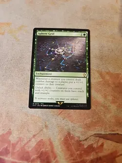Sphere Grid Commander Final Fantasy MTG NM - Image 1