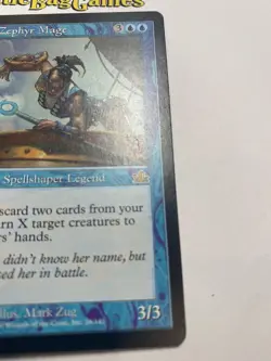 Alexi, Zephyr Mage X2 - Prophecy - played - see pics bunch of marks - Image 2