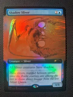 Shadow Sliver - Foil Extended Art - Secret Lair MTG - Image 1