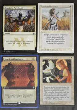 4x - Swords to Plowshares - Revised Ice Age M25 CMR - MTG - NM-MP - Image 1