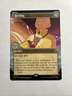 Sol Ring Showcase Avatar: The Last Airbender: Eternal-Legal MTG + Bonus Rare!!! - Image 1