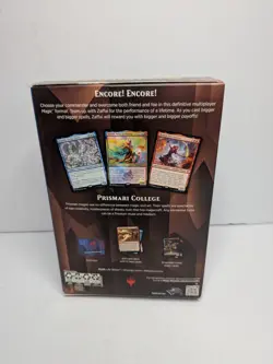 MTG: Strixhaven: School of Mages Commander Prismari Performance Sealed 630509959020 - Image 2