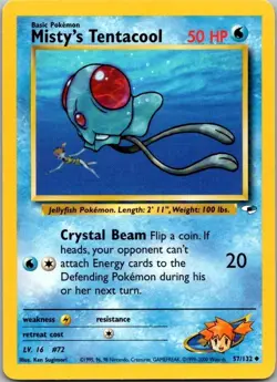 10 Pokemon Trading Cards Collection: Misty's, Blains's & Sabrina's 636996769661 - Image 3