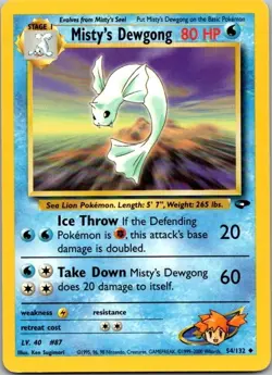 10 Pokemon Trading Cards Collection: Misty's, Blains's & Sabrina's 636996769661 - Image 5