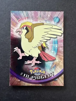 Pokemon Topps Series 1 Blue Logo Holo #18 Pidgeot - Image 1