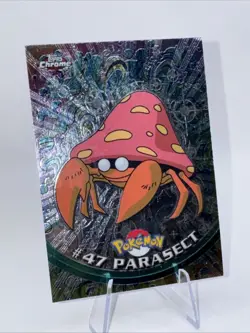 Topps Chrome Pokemon Parasect #47 Spectra Chrome 2000 - Image 1