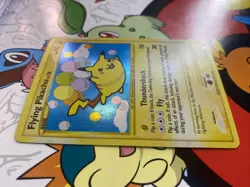 Flying Pikachu 113/111 Platinum Rising Rivals Pokemon Holo Secret Rare LP+ Swirl - Image 2