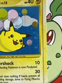 Flying Pikachu 113/111 Platinum Rising Rivals Pokemon Holo Secret Rare LP+ Swirl - Image 5