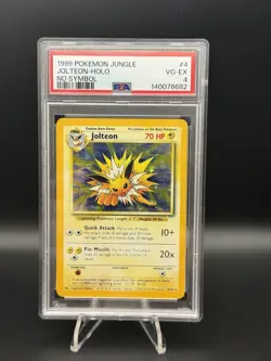 Jolteon 4/64 - PSA 4 - Pokemon TCG - Jungle - No Symbol Holo - Image 1