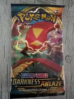 Pokemon DARKNESS ABLAZE - 4 (Four) -Factory Sealed Booster Pack Bundle - English - Image 3