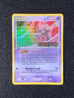 Pokemon EX Deoxys - Attack Forme Deoxys 17/107 Reverse Holo Stamped - Near Mint! - Image 1
