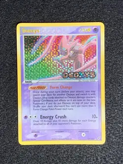 Pokemon EX Deoxys - Attack Forme Deoxys 17/107 Reverse Holo Stamped - Near Mint! - Image 5