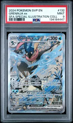 2024 Pokemon SVP Greninja ex SFA Special Illustration Mint #132 - Image 1