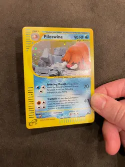Piloswine H22/H32 Skyridge eReader Holo English Pokemon TCG NM - Image 3