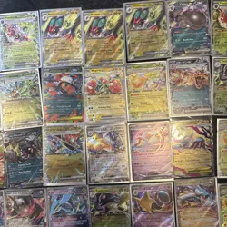 48X Pokemon TCG Ex Lot Scarlet & Violet 151 Mega Evolution English Japanese - Image 3
