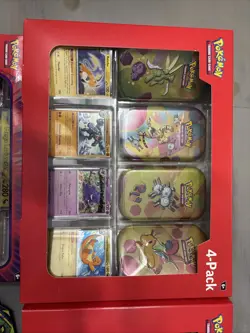 Pokemon TCG Huge Lot- Sams Club Tin 4pack, Target Mega Latias Ex Box + More - Image 2