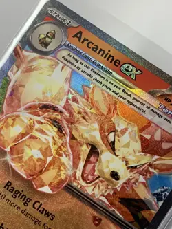 Pokemon TCG Arcanine ex Scarlet & Violet Base Set 032/198 Holo Double Rare - Image 2