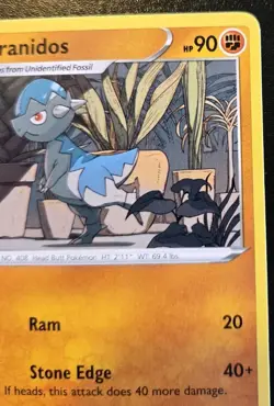 Cranidos 076/189 Uncommon Sword & Shield: Astral Radiance Pokemon TCG - Image 3