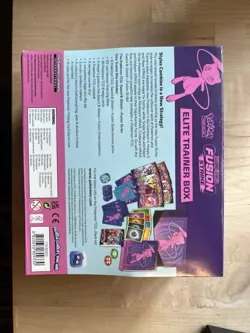 Pokemon Sword & Shield Fusion Strike ETB Elite Trainer Box Factory Sealed - Image 3