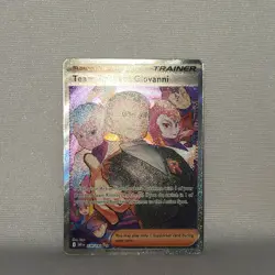 2025 Pokemon TCG Team Rocket's Giovanni 238/182 Special Illustration Rare NM/M - Image 4