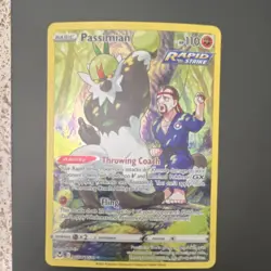 Pokemon Passimian TG08/TG30 Silver Tempest Trainer Gallery Holo Ultra Rare 110HP - Image 1