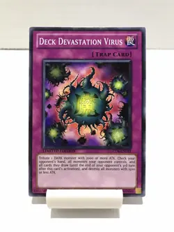 YuGiOh Deck Devastation Virus GLD4-EN049 NM Limited Edition Gold Series 4 - Image 1