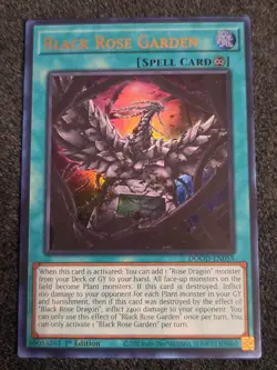 Black Rose Garden DOOD-EN055 Ultra Rare 1st Edition Near Mint Yu-Gi-Oh! - Image 1