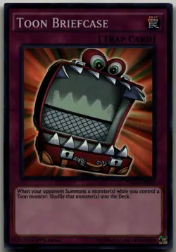 Toon Briefcase Super Rare Dragons of Legend 2 DRL2-EN029 LP - Image 1