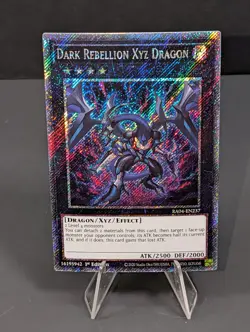 Dark Rebellion Xyz Dragon - RA04-EN237 - Platinum Secret Rare ~ 1st Ed. Yu-Gi-Oh - Image 1