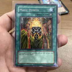 Mage Power RP02-EN039 Retro Pack 2 Unlimited Rare Near Mint +Bonus FREE SHIPPING - Image 1