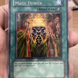 Mage Power RP02-EN039 Retro Pack 2 Unlimited Rare Near Mint +Bonus FREE SHIPPING - Image 3