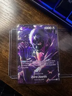 Zoro-Juurou (ST18-004) Alt Art English SP Rare OP12 - One Piece TCG C - Image 3