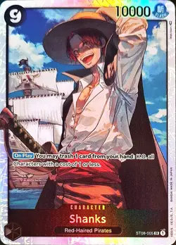 One Piece TCG - Einzelkarte - ST08-005 Shanks SR/EN/NM - Image 1