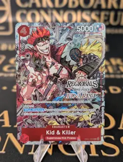 ONE PIECE TCG KID & KILLER EB01-003 Offline Regional FINALIST CARD 2025 Vol.2 - Image 1