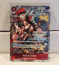 ONE PIECE TCG KID & KILLER EB01-003 Offline Regional FINALIST CARD 2025 Vol.2 - Image 1