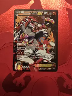 Pokemon 2015 Team Aqua’s Kyogre EX 6 & Team Magma’s Groudon EX 15 Double Crisis - Image 3