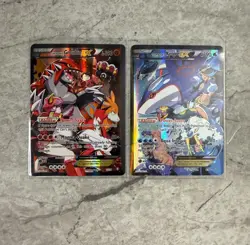 Pokemon 2015 Team Aqua’s Kyogre EX 6 & Team Magma’s Groudon EX 15 Double Crisis - Image 1