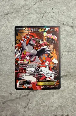 Pokemon 2015 Team Aqua’s Kyogre EX 6 & Team Magma’s Groudon EX 15 Double Crisis - Image 2