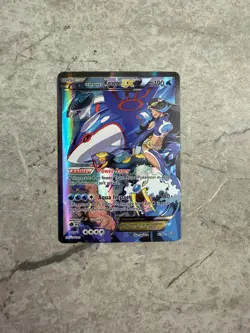 Pokemon 2015 Team Aqua’s Kyogre EX 6 & Team Magma’s Groudon EX 15 Double Crisis - Image 4