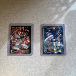 Pokemon Team Magma’s Groudon EX 15/34 and Team Aqua’s Kyogre EX 6/34 - Image 1