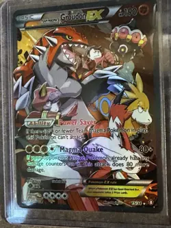 Pokemon Team Magma’s Groudon EX 15/34 and Team Aqua’s Kyogre EX 6/34 Lot - Image 2