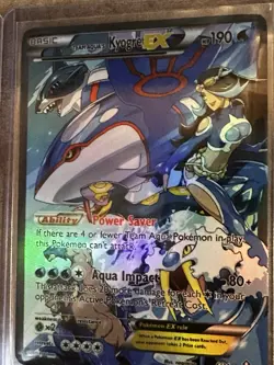 Pokemon Team Magma’s Groudon EX 15/34 and Team Aqua’s Kyogre EX 6/34 Lot - Image 3