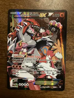 Pokemon Team Magma’s Groudon EX 15/34, Team Aqua’s Kyogre EX 6/34 MP/LP - Image 3